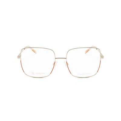M Missoni Ladies Gd Pea Square Eyeglass Frames Mmi-0021-k67
