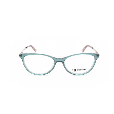 M Missoni Ladies Green Cat Eye Eyeglass Frames Mmi-0017/sam