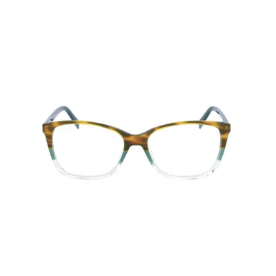 M Missoni Ladies Green Rectangular Eyeglass Frames Mmi-0010-2
