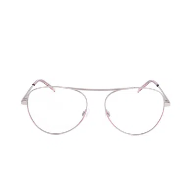 M Missoni Ladies Silver Tone Pilot Eyeglass Frames Mmi-0023-2