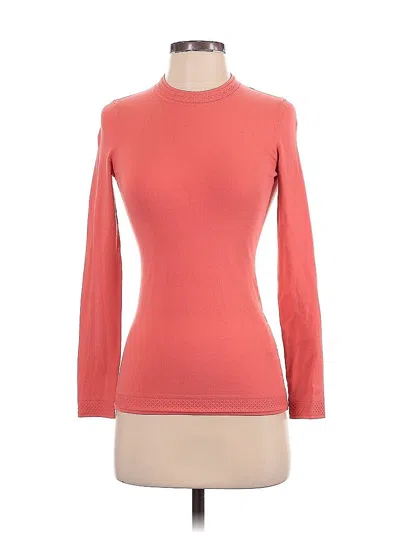 Pre-owned M Missoni Long Sleeve Top Red Turtleneck Tops