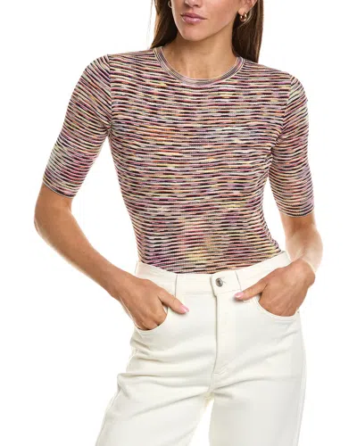 M Missoni Maglia Girocollo Top In Multi
