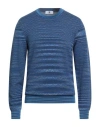 M Missoni Man Sweater Blue Size M Cotton