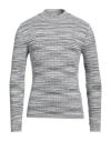 M Missoni Man Sweater Light Grey Size Xl Wool, Viscose In Grey