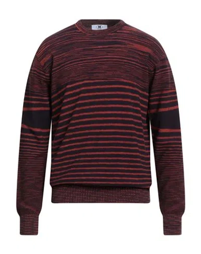 M Missoni Man Sweater Orange Size L Cotton, Wool In Pink