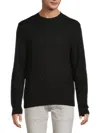 M Missoni Men's Tonal Chevron Cotton-blend Sweater In Black