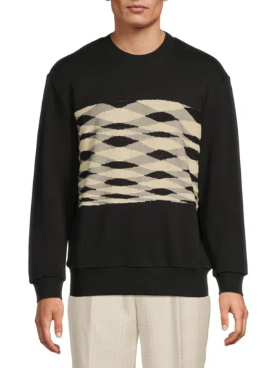 M Missoni Men's Zig-zag Cotton Sweatshirt