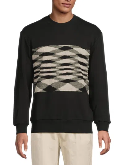 M Missoni Men's Zig-zag Cotton Sweatshirt