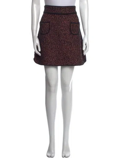 Pre-owned M Missoni Merino Wool Mini Skirt