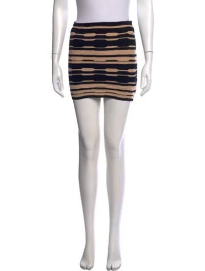 Pre-owned M Missoni Merino Wool Mini Skirt