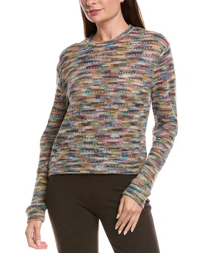 M Missoni Mesh Knit Wool In Multi