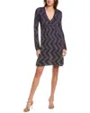 M Missoni Mini Dress In Blue