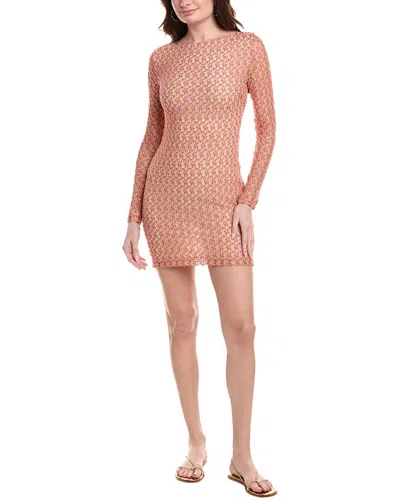 M Missoni Mini Dress In Pink