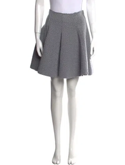 Pre-owned M Missoni Mini Skirt In Blue