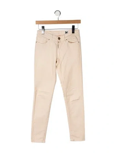 Pre-owned M Missoni Missoni Denim Skinny Leg Pants In Neutral
