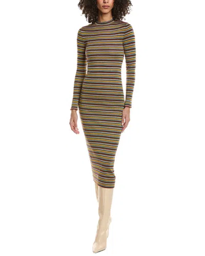 M Missoni Missoni Maxi Dress In Brown