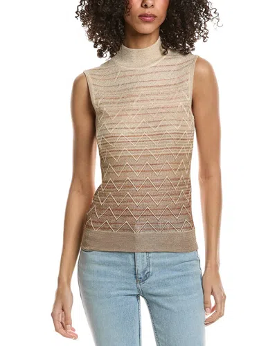 M Missoni Missoni Top In Neutral
