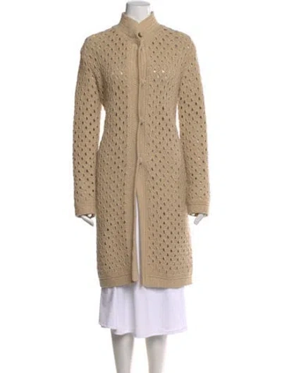 Pre-owned M Missoni Mock Neck Sweater In Neutral