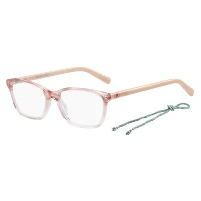M Missoni Multicolor Acetate Frames In Purple