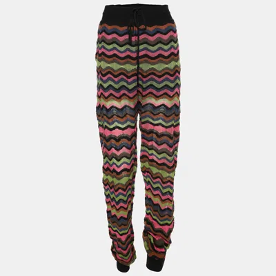 M Missoni Multicolor Knit Trouser