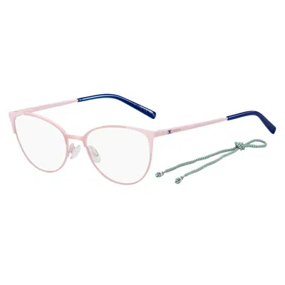 M Missoni Multicolor Metal Frames In Gold