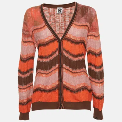 M Missoni Multicolour Knitted Cardigan