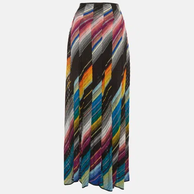 Pre-owned M Missoni Multicolour Tricot Saia Skirt L