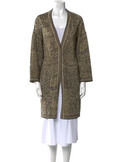 Pre-owned M Missoni Open Front Sweater