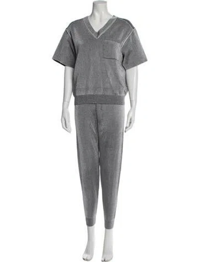 Pre-owned M Missoni Pant Set In Grey