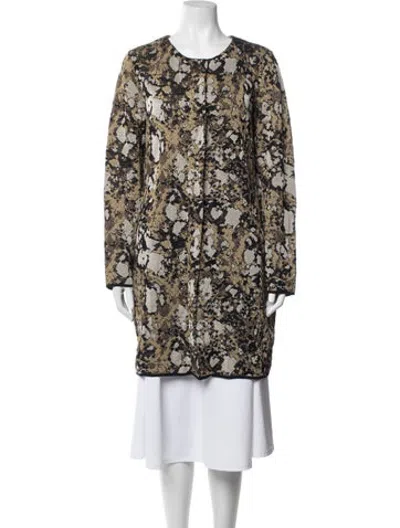 Pre-owned M Missoni Patterned Jacket In Black