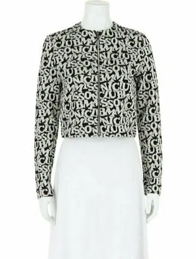 Pre-owned M Missoni Patterned Jacket W/ Tags In Black