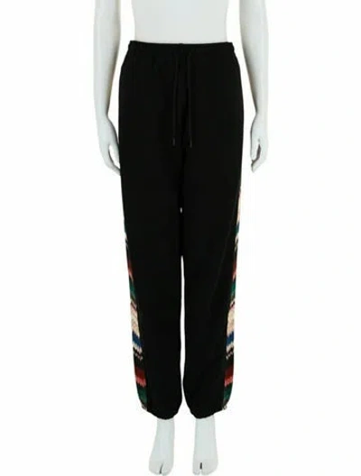 Pre-owned M Missoni Patterned Loungewear Pants W/ Tags In Black