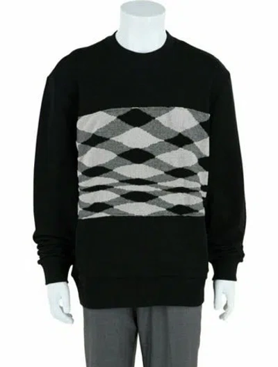 Pre-owned M Missoni Patterned Sweatshirt W/ Tags In Black