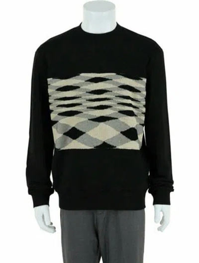 Pre-owned M Missoni Patterned Sweatshirt W/ Tags In Black