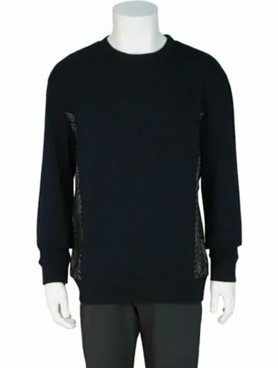 Pre-owned M Missoni Patterned Sweatshirt W/ Tags In Blue