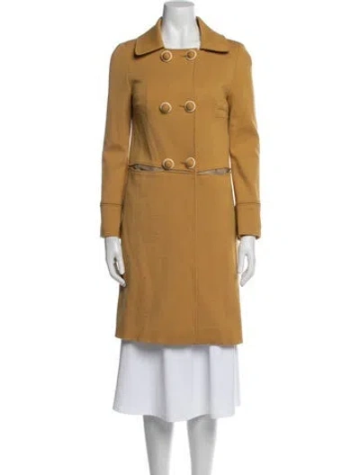 Pre-owned M Missoni Peacoat In Neutral