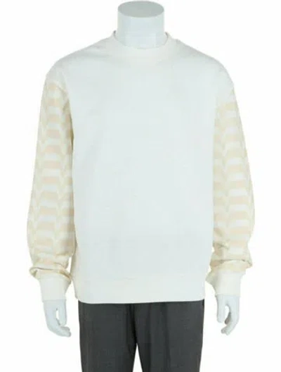 Pre-owned M Missoni Printed Sweatshirt W/ Tags In White