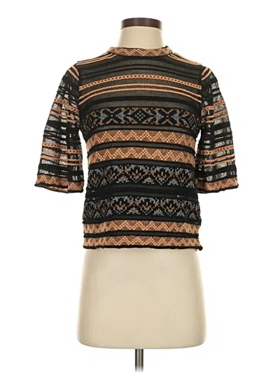 Pre-owned M Missoni Pullover Sweater In Brown
