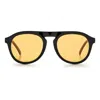 M Missoni Round Frame Sunglasses In Lgd/he Brgndy Black