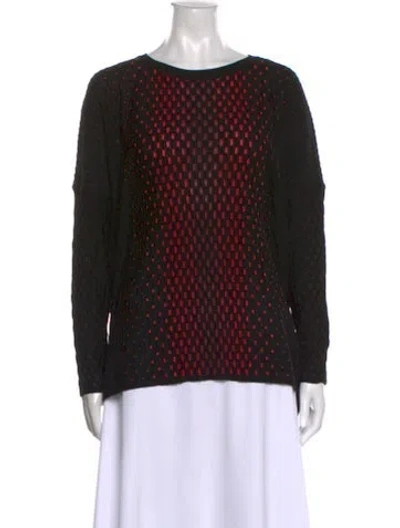 Pre-owned M Missoni Scoop Neck Sweater In Multi