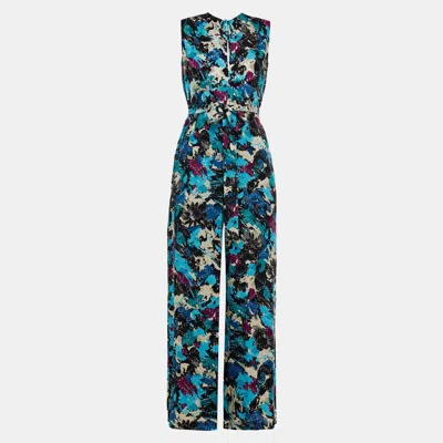 Pre-owned M Missoni Silk Jumpsuits 44 In Blue