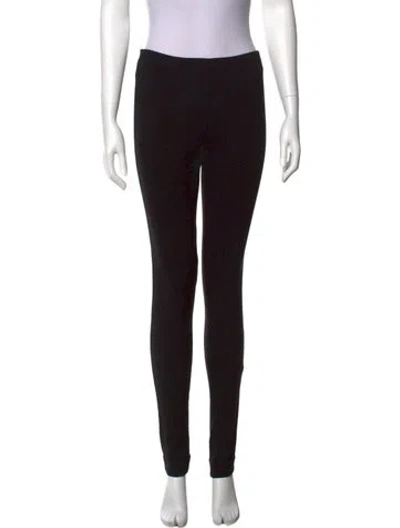 Pre-owned M Missoni Skinny Leg Pants In Black