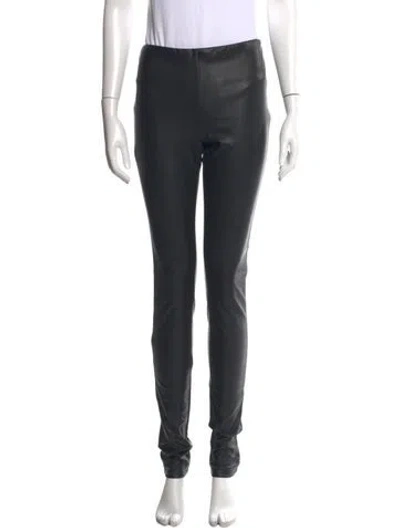 Pre-owned M Missoni Skinny Leg Pants In Black