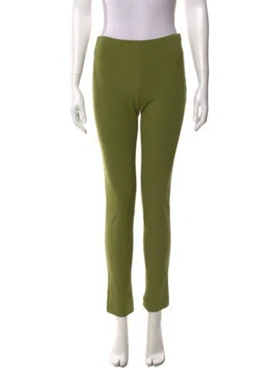 Pre-owned M Missoni Skinny Leg Pants In Green