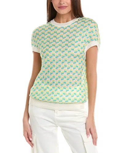 M Missoni Sleeveless Top In Green