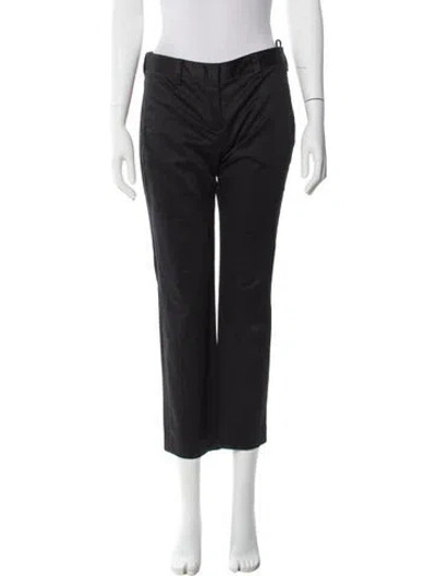 Pre-owned M Missoni Straight Leg Pants In Black
