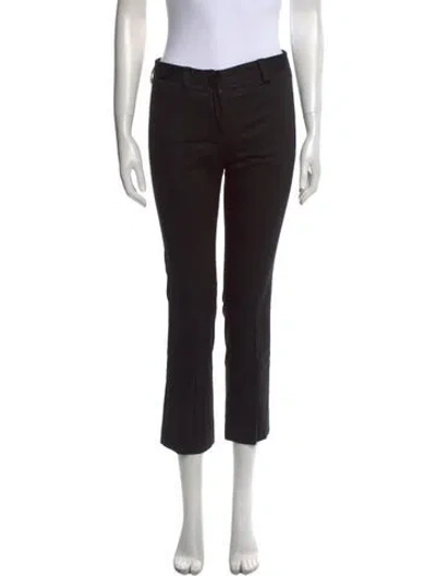 Pre-owned M Missoni Straight Leg Pants In Black