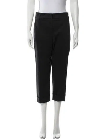 Pre-owned M Missoni Straight Leg Pants In Black