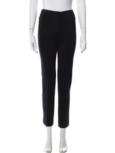 Pre-owned M Missoni Straight Leg Pants In Black