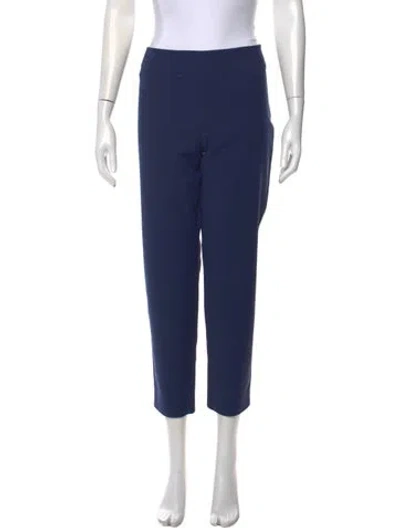 Pre-owned M Missoni Straight Leg Pants In Blue